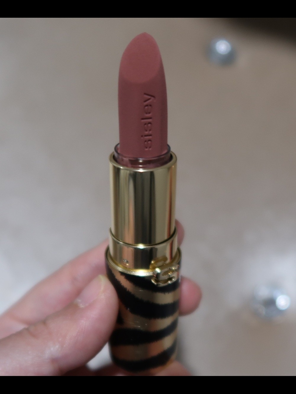 Sisley Velvet Lipstick — Shade 10 Beige Nude Matte Finish